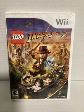 Lego Indiana Jones 2 Wii Game